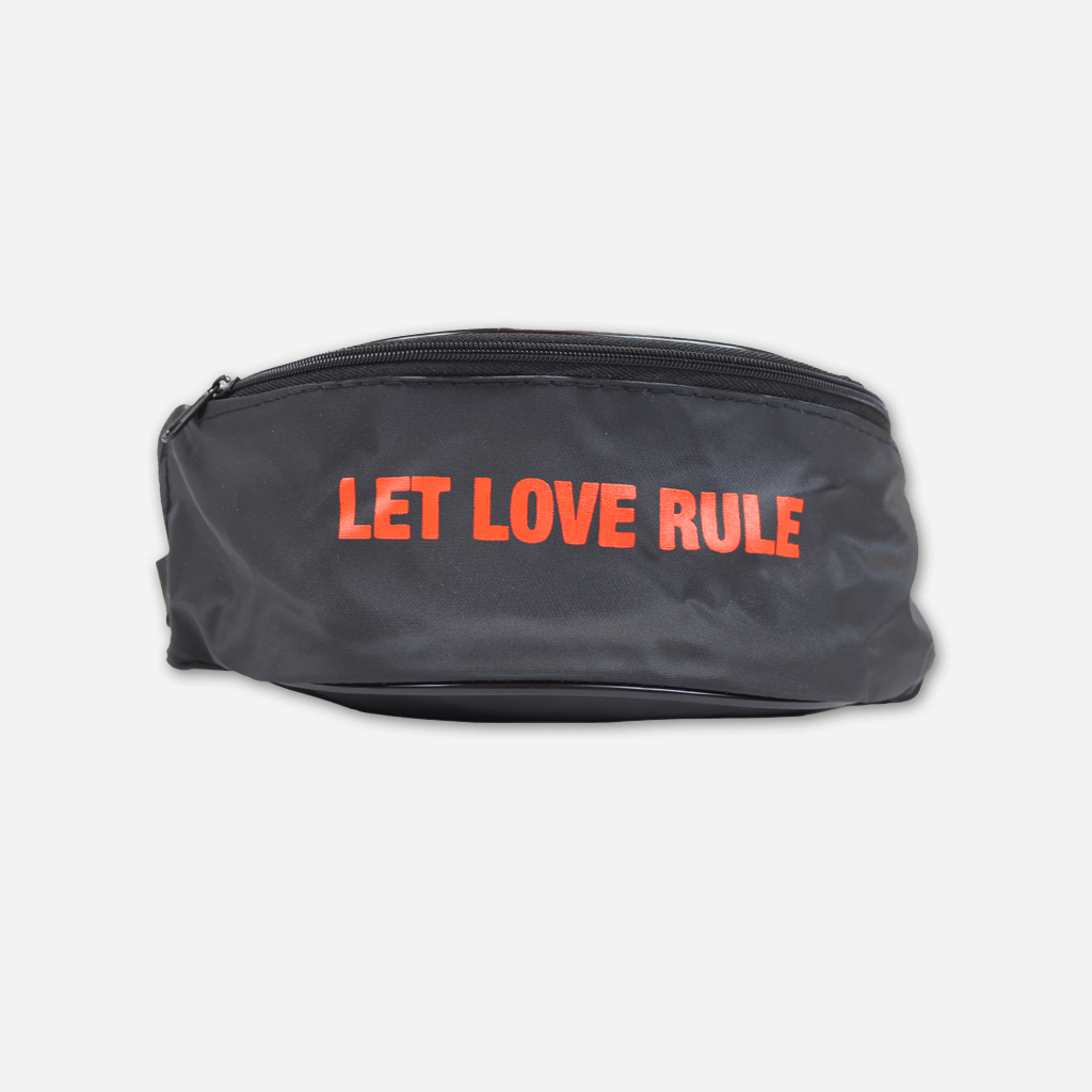 Let Love Rule Black Fanny Pack