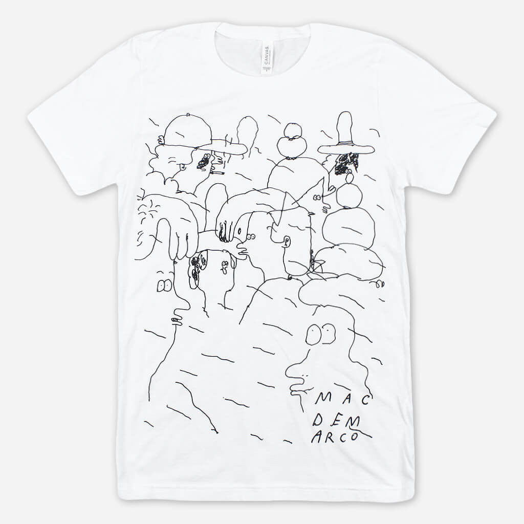 People Doodle White T-Shirt