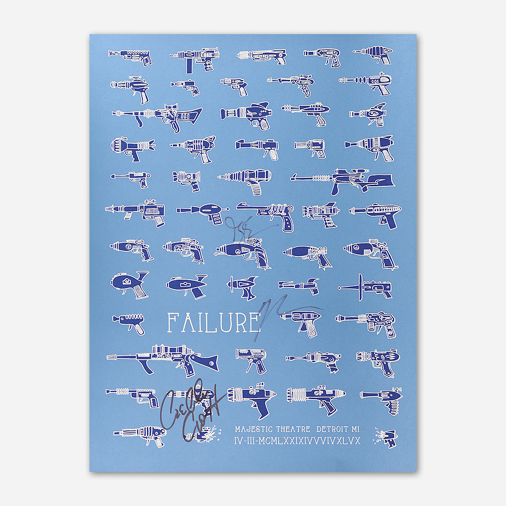 Failure Signed Show Posters