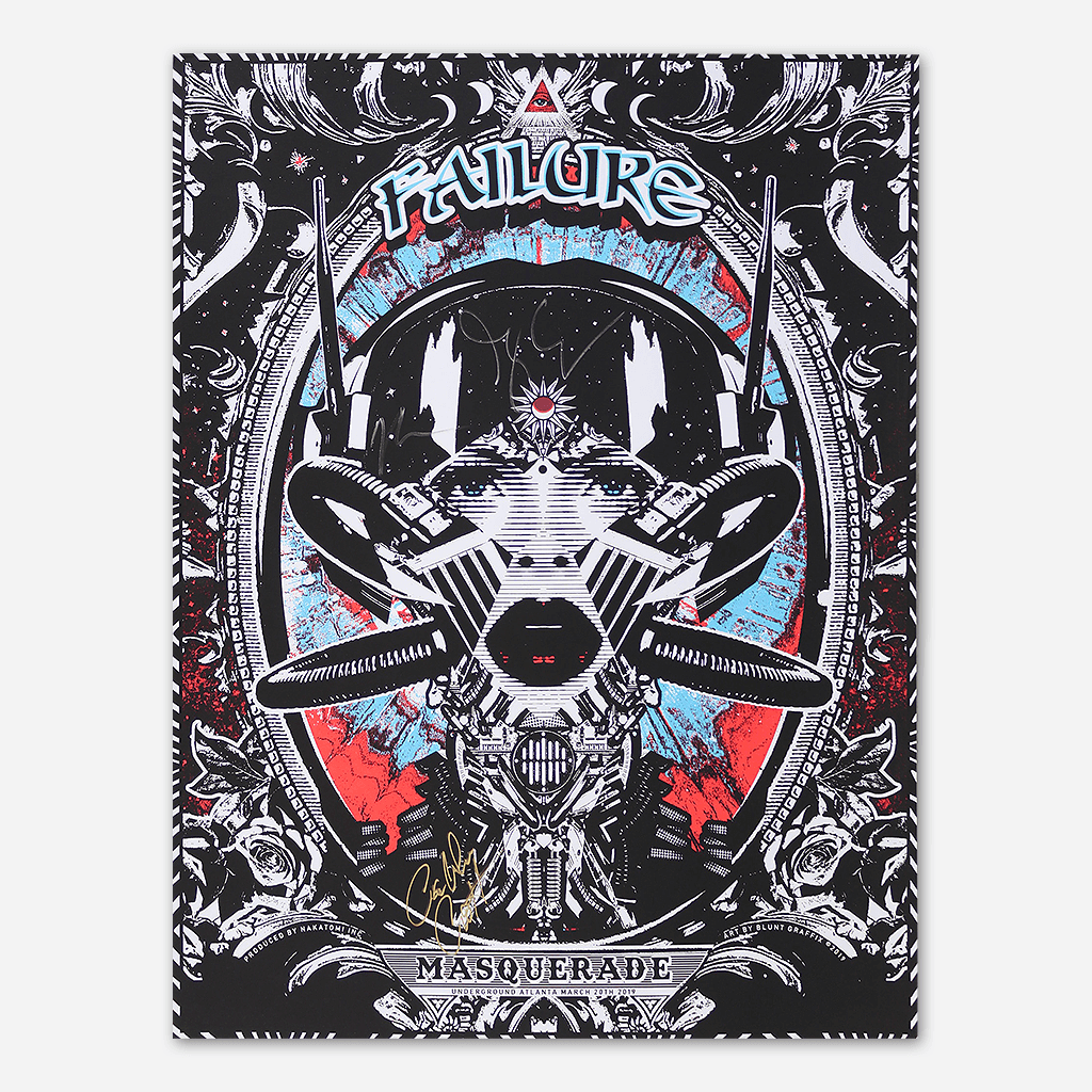 Failure Signed Show Posters