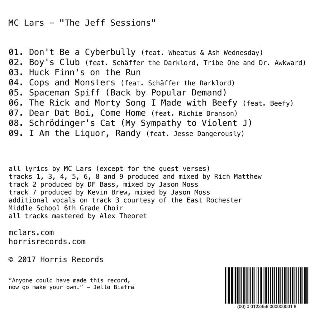 "The Jeff Sessions" CD