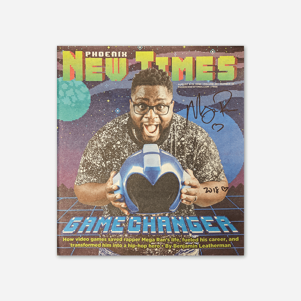 Autographed Mega Ran New Times