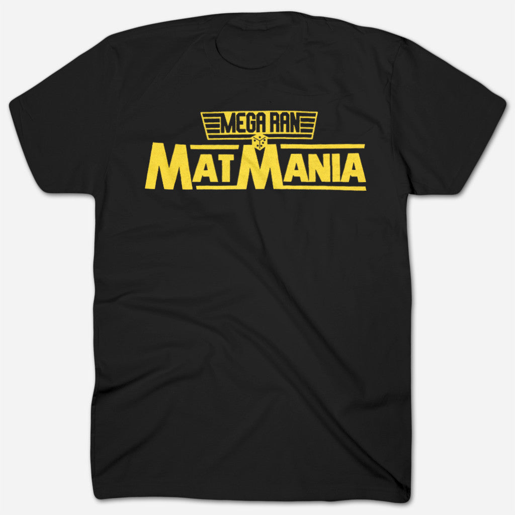 Mat Mania Black T-Shirt