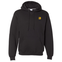 MRL Logo Embroidered Black Hoodie