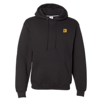 MRL Logo Embroidered Black Hoodie