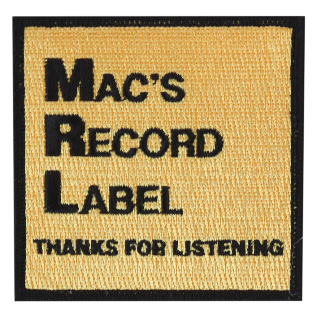 Mac's Record Label Patch