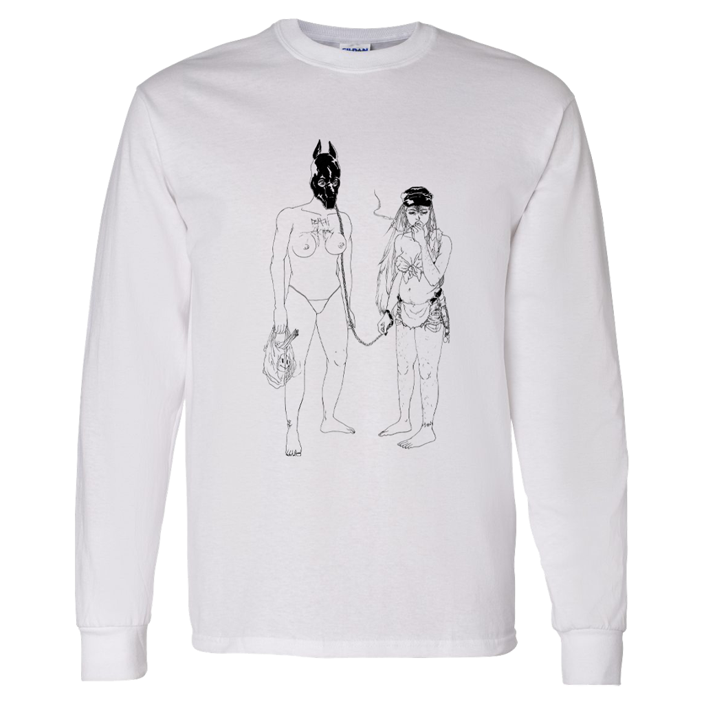 Money Store White Long Sleeve T-Shirt