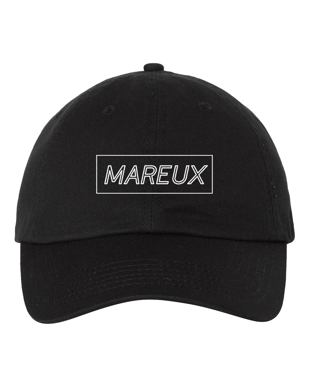 Unstructured Box Logo Black Hat