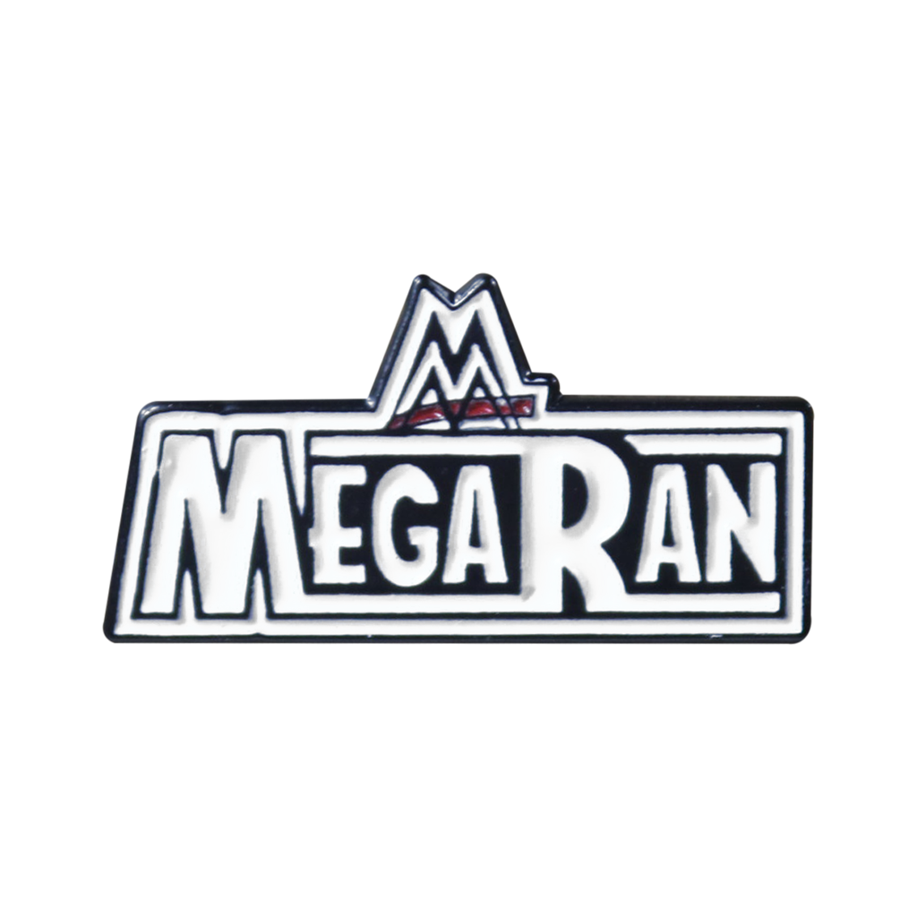 Mega Ran Wrestlemania 1" Enamel Pin