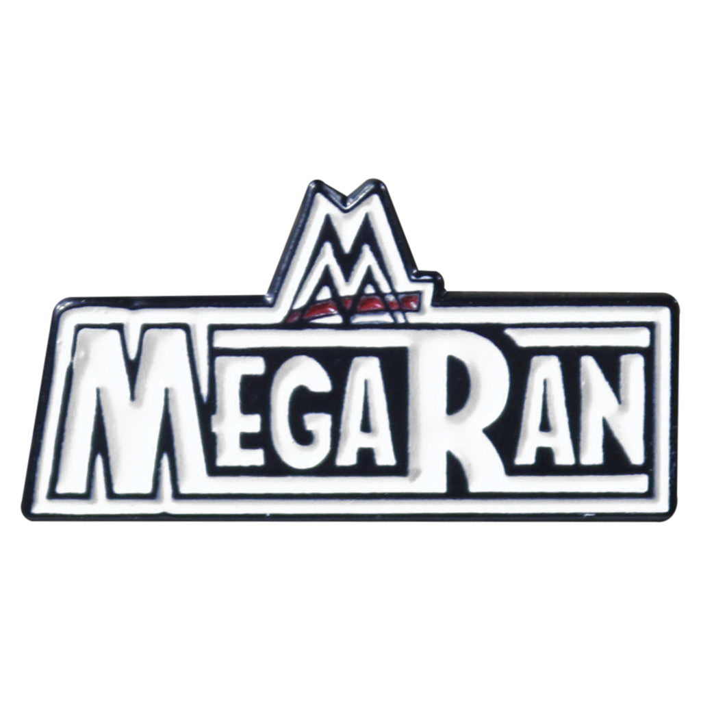 Mega Ran Wrestlemania 1" Enamel Pin