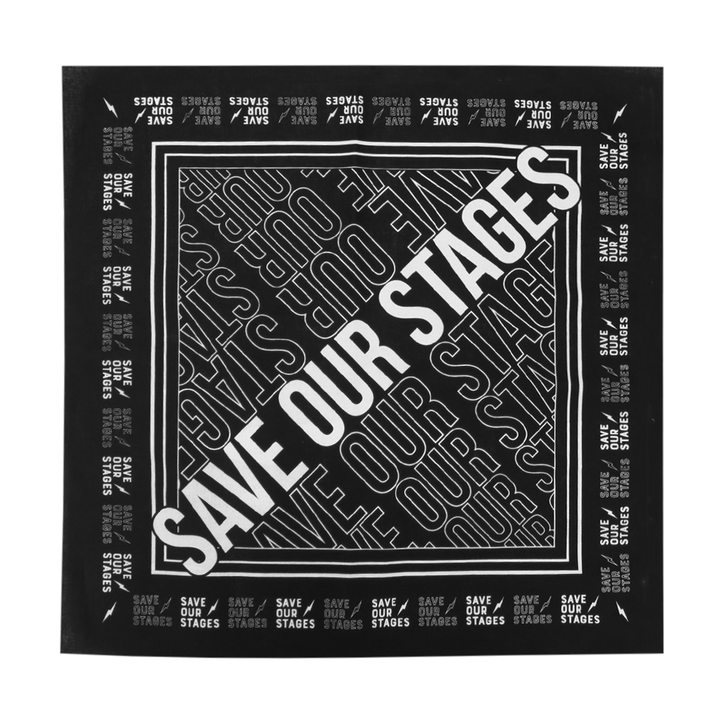Save Our Stages Bandana