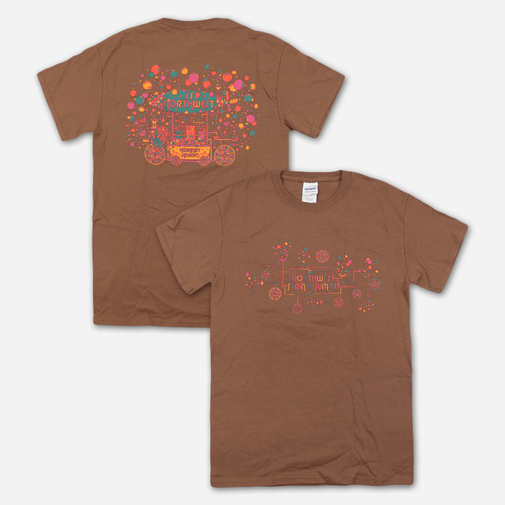 Bubble Machine Brown T-Shirt
