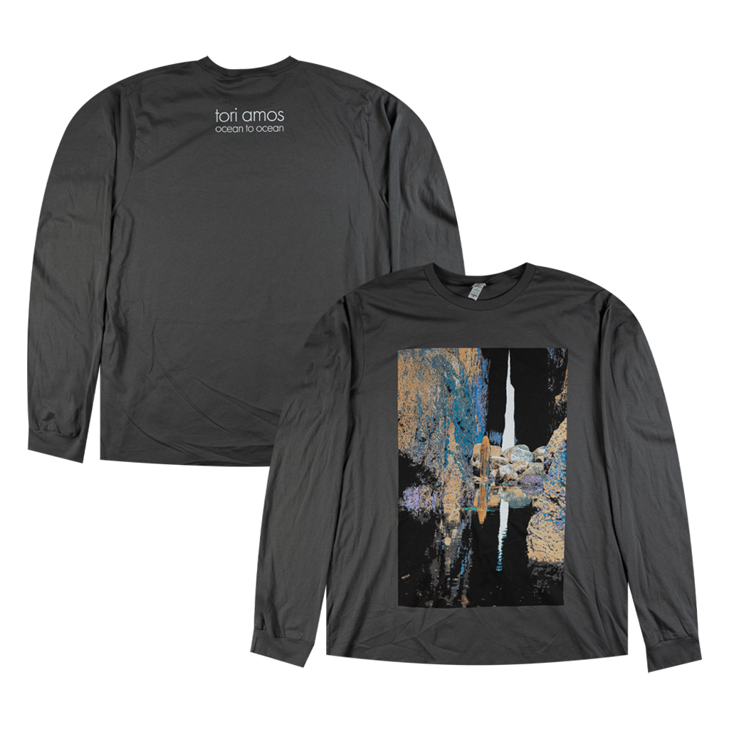 Cave Long Sleeve Dark Grey T-Shirt