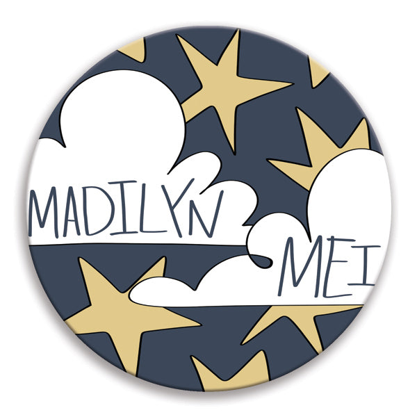 'Where No One Knows My Name' Button Set (3)