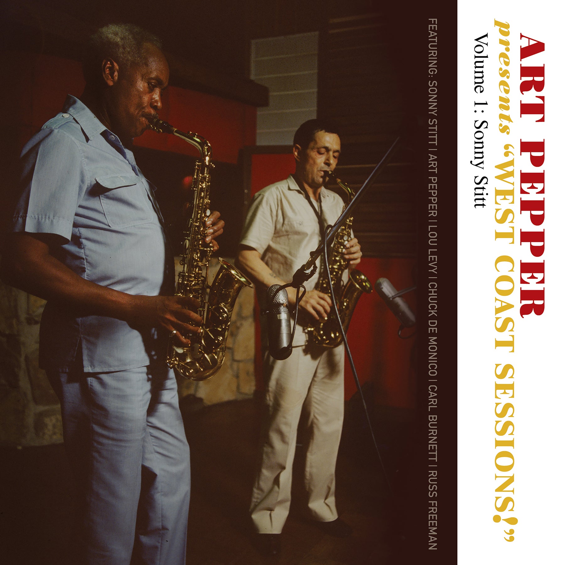 Art Pepper Presents “West Coast Sessions!” Volume 1: Sonny Stitt