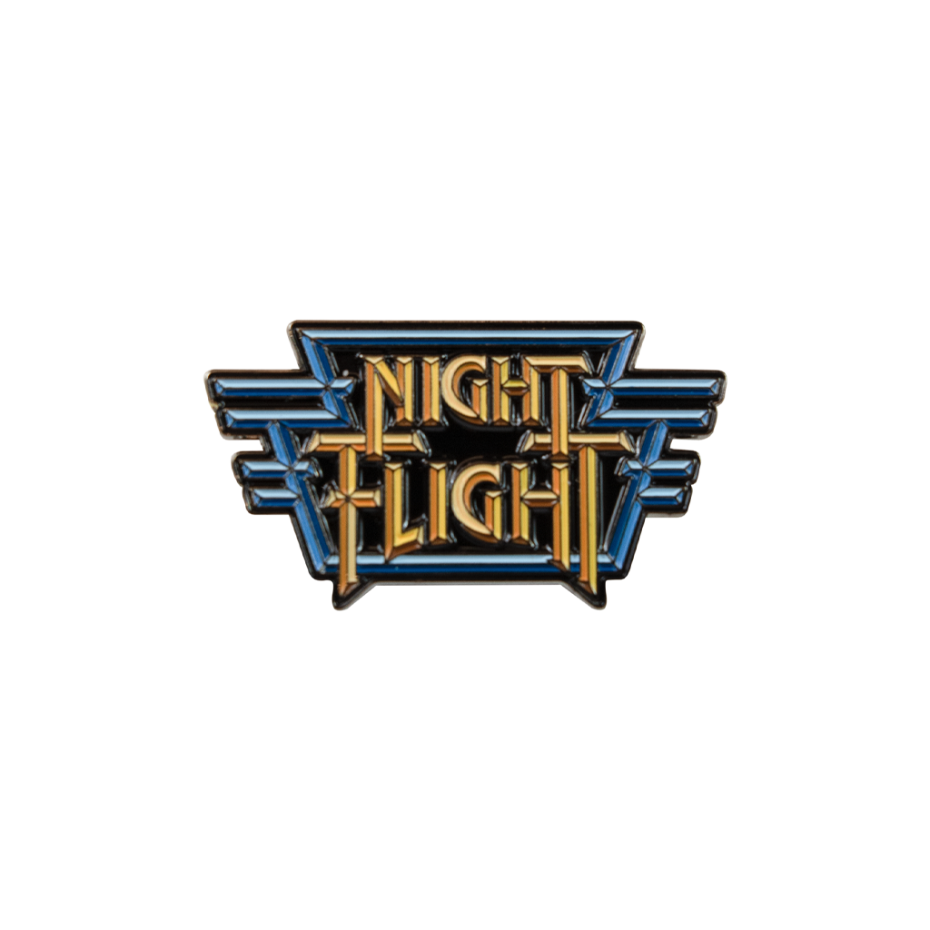 Night Flight Enamel Pin