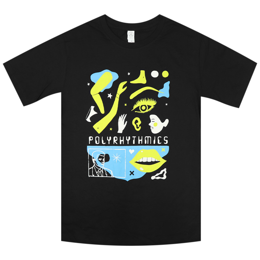 【気質アップ】 Polyrhythmics | Official Merch Store | Hello Merch トップス