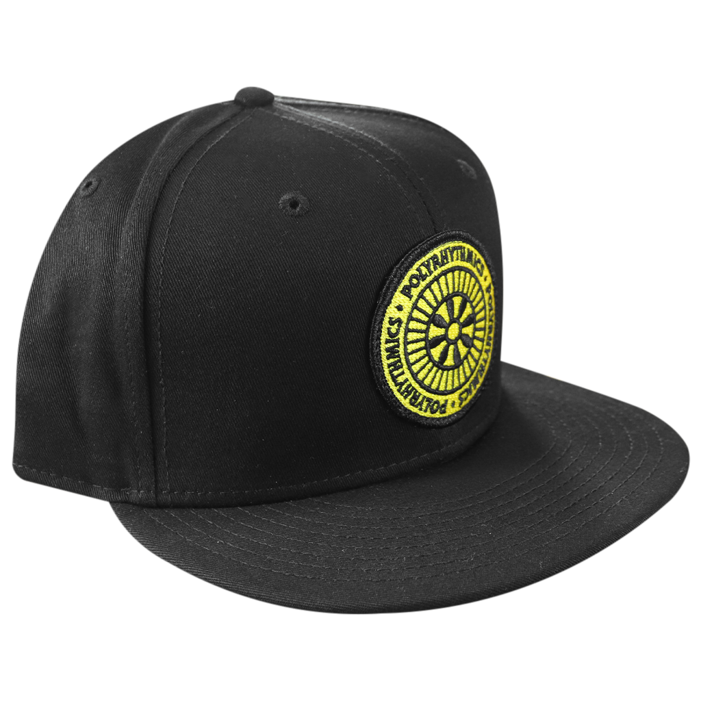 Emblem Black Snapback Hat