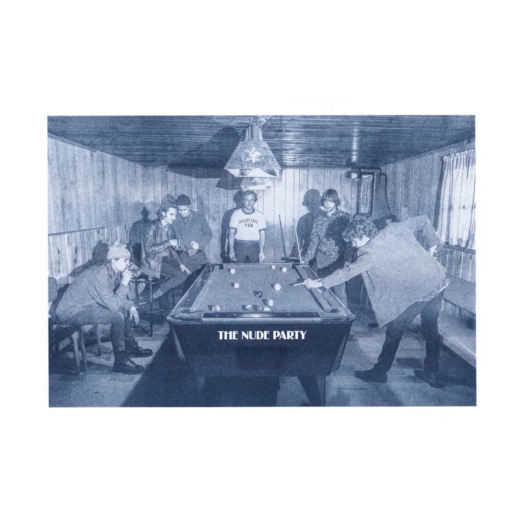 Pool Table Risograph Print