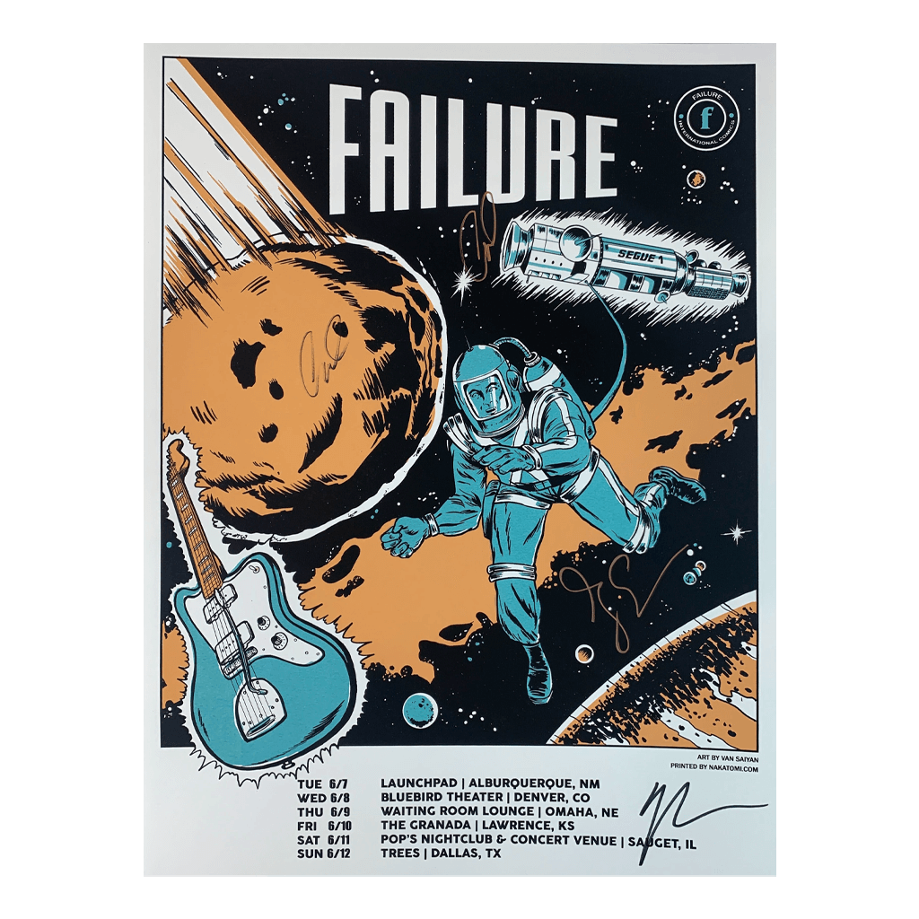 Failure Tour 2022 Posters