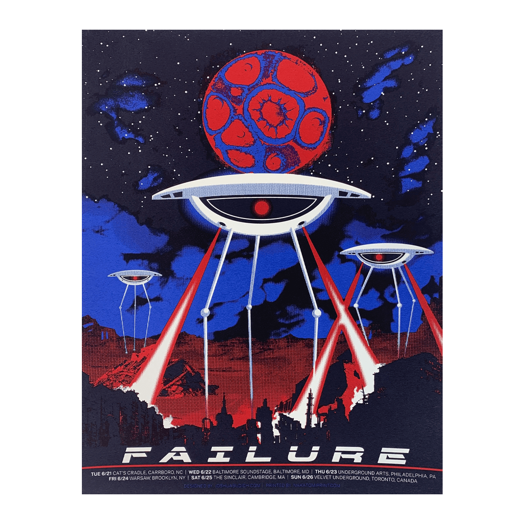 Failure Tour 2022 Posters