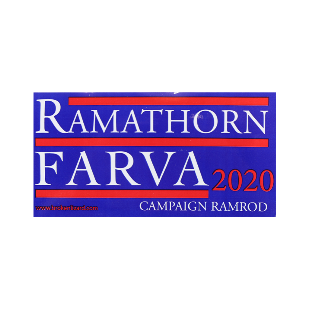 Ramathorn Farva 2020 Bumper Sticker