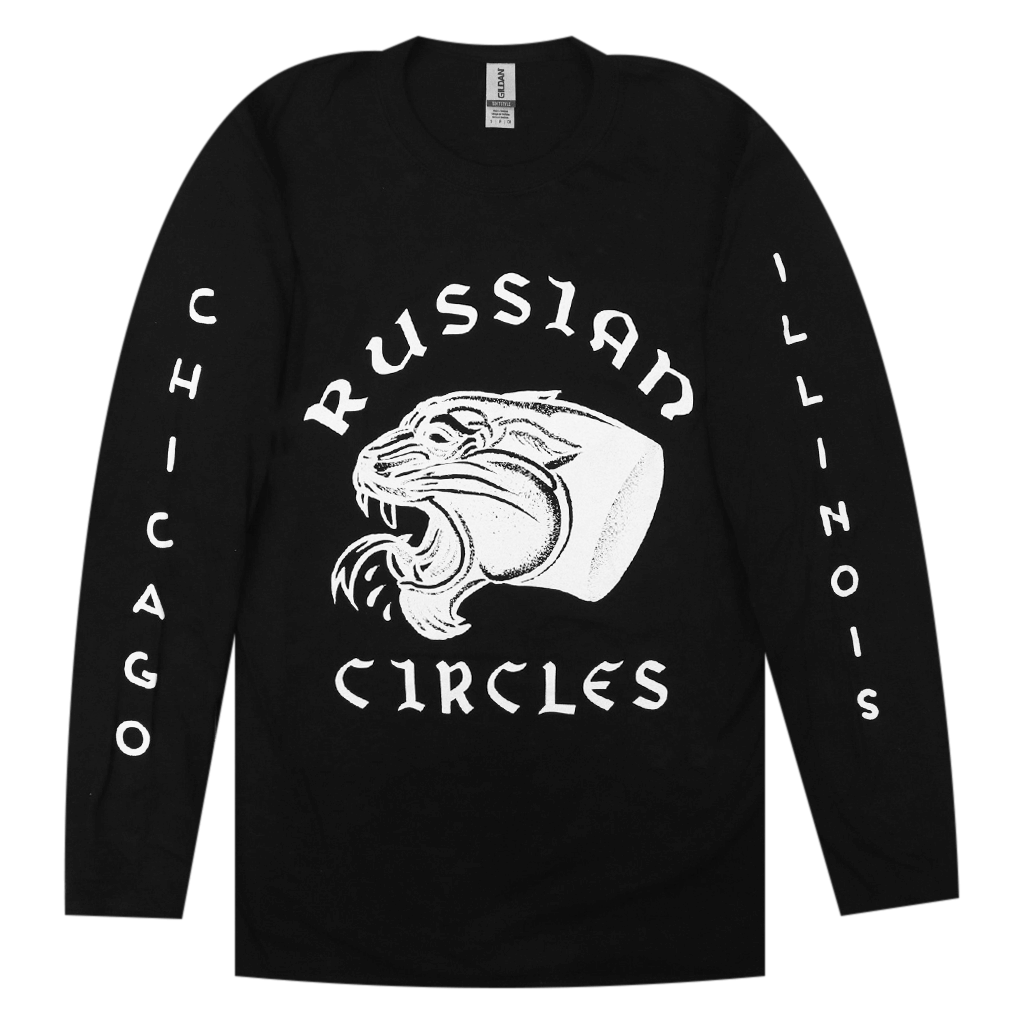Chicago Panther Black Long Sleeve T-Shirt
