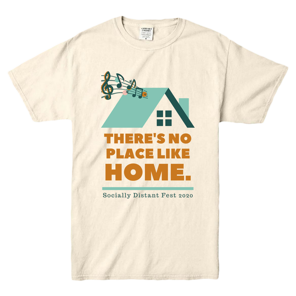There's No Place Like Home Ivory T-Shirt