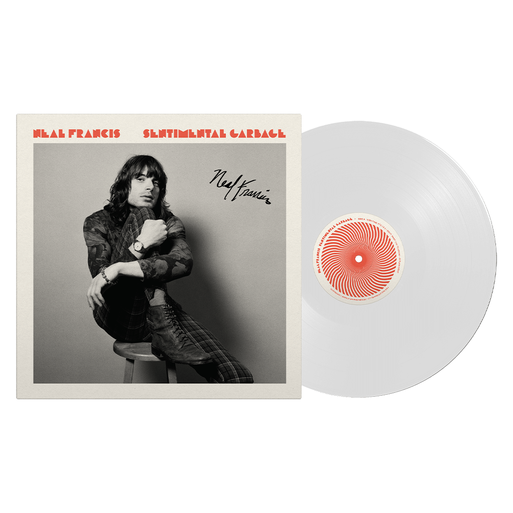 Signed Sentimental Garbage Opaque White Vinyl