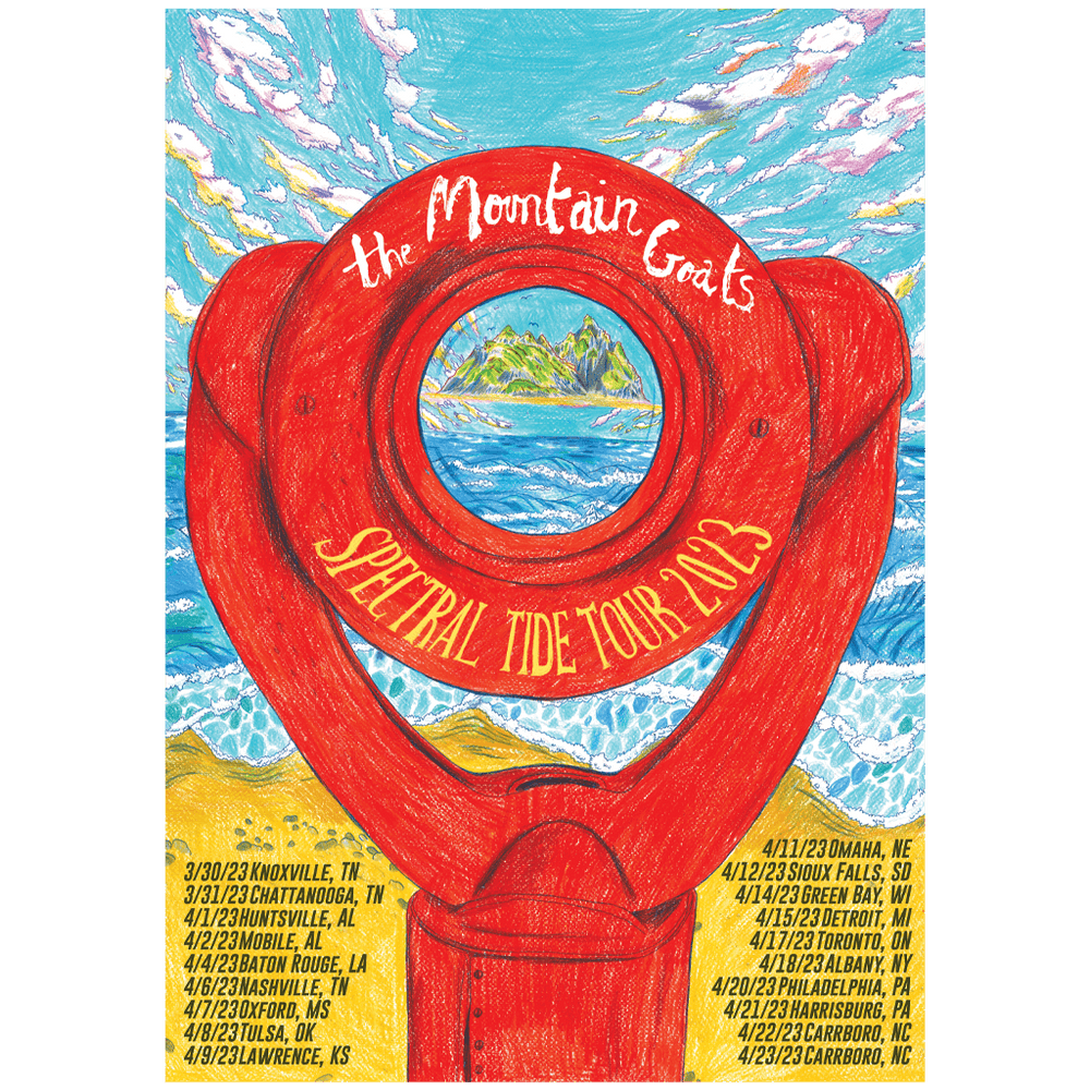 The Mountain Goats Robotic Mosquito Dream Tour Poster