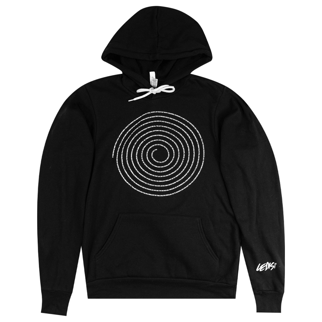 Anything for You Spiral Lyric Hoodie