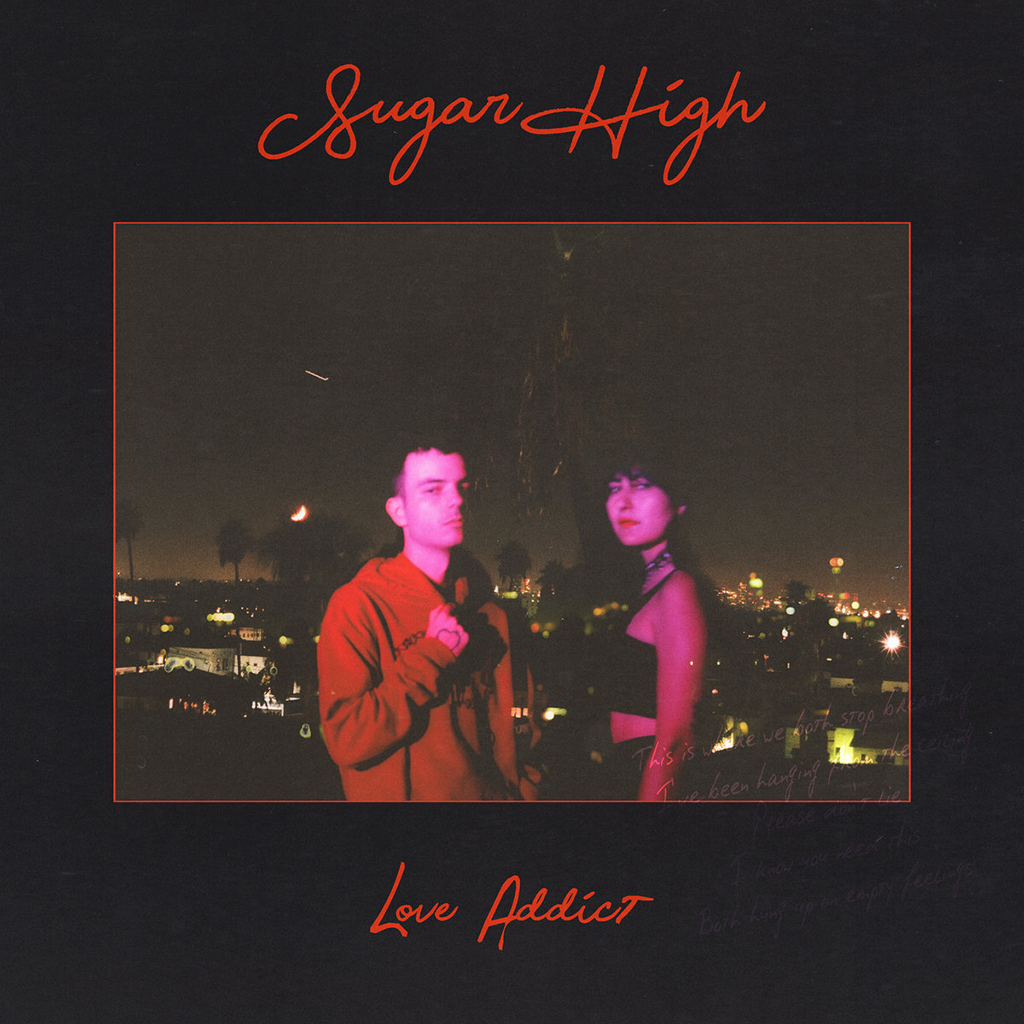 Sugar High - "Love Addict" Neon Pink 12" Vinyl