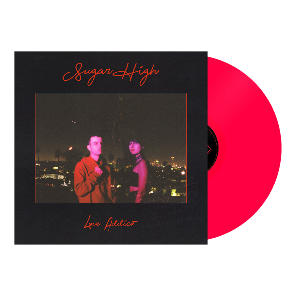 Sugar High - "Love Addict" Neon Pink 12" Vinyl