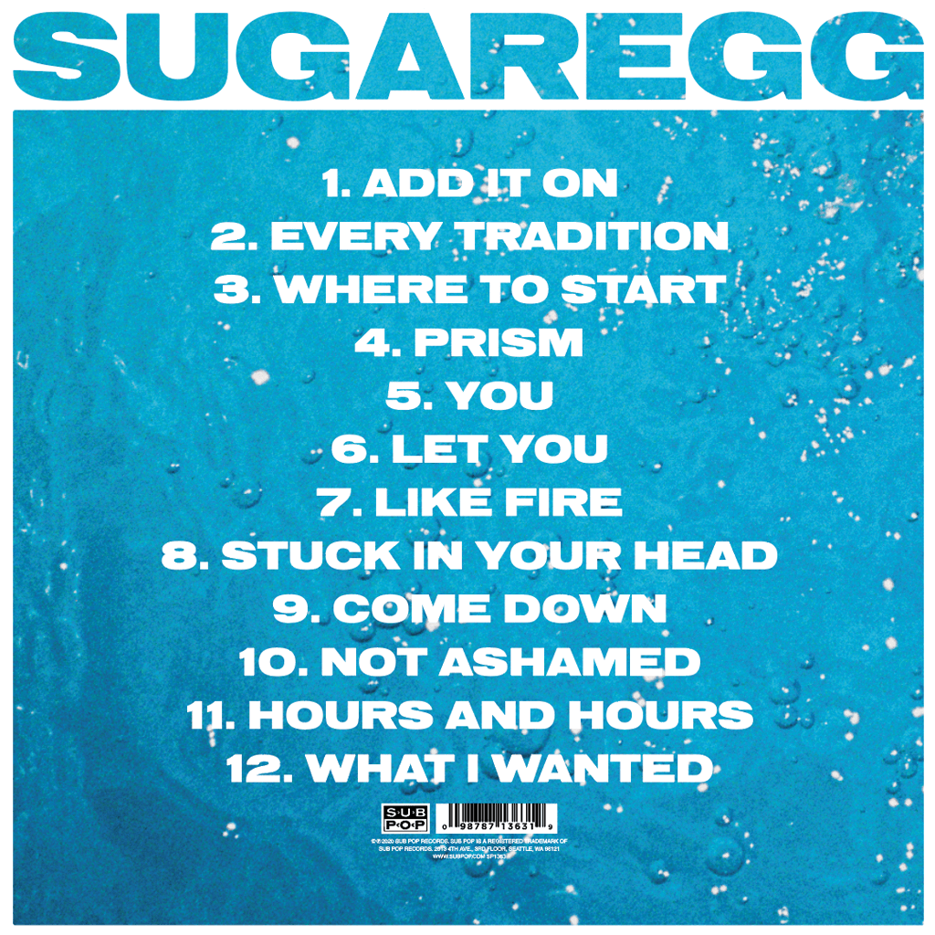 Signed SUGAREGG CD