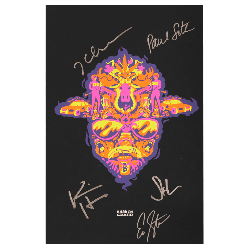 Autographed Freakin' Out Poster