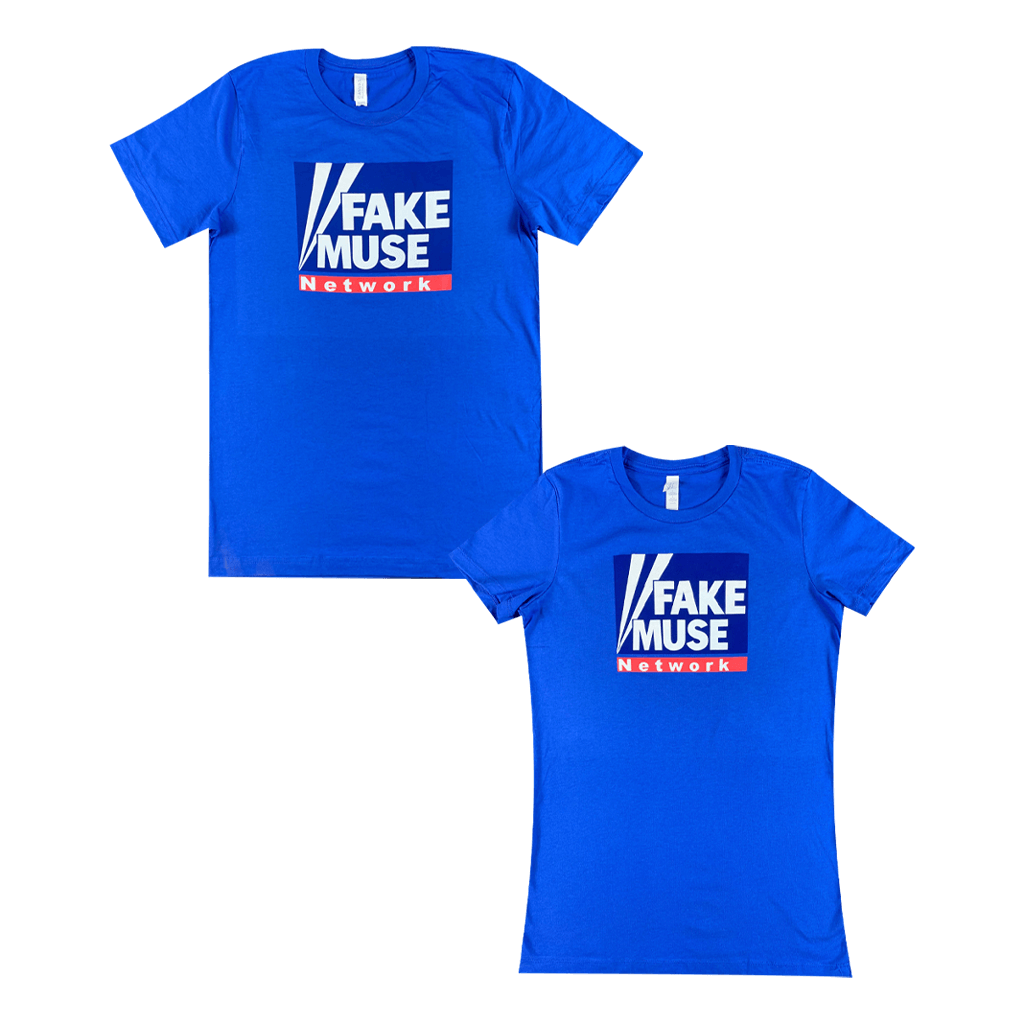 Fake Muse Blue T-Shirt