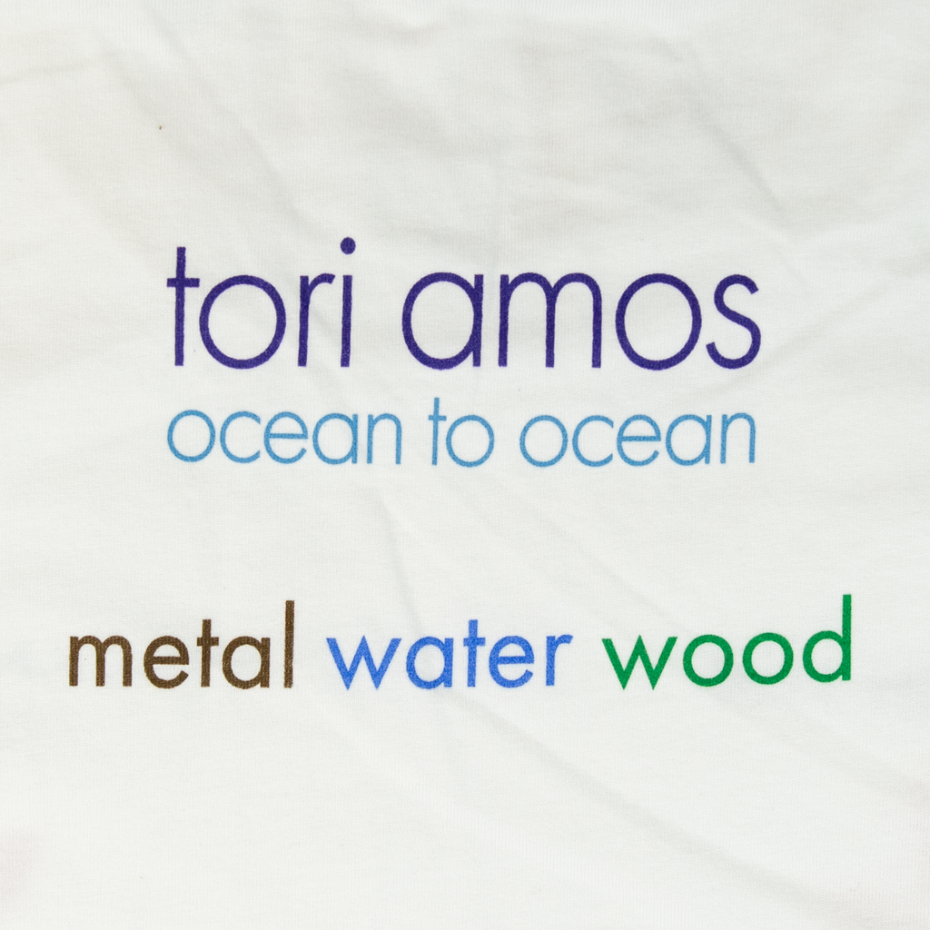 Metal Water Wood White T-Shirt