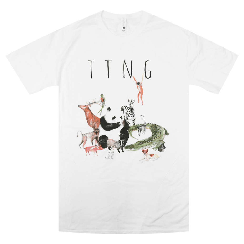 Animals Acoustic White T-Shirt
