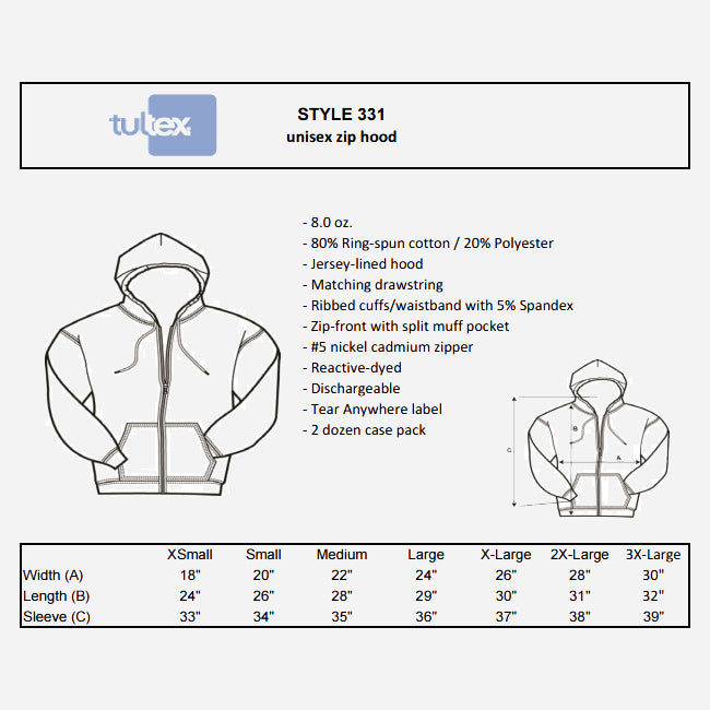 Deluxe Double Pumas Zip Hoodie