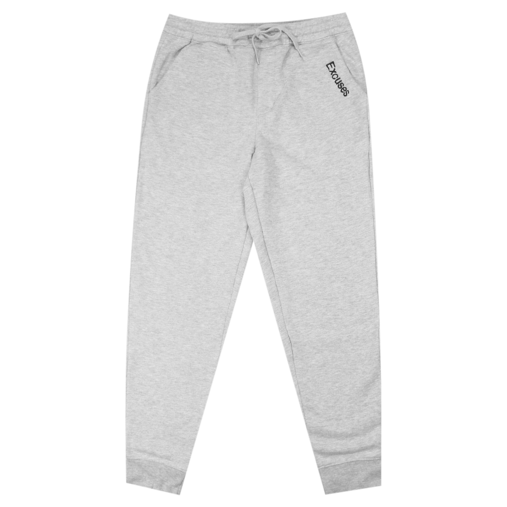 Excuses Heather Grey Sweatpants