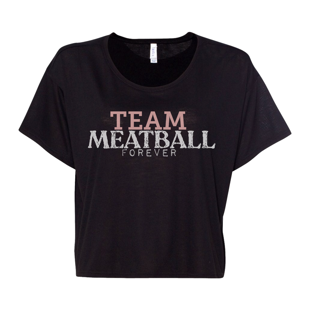 Team Meatball Forever Flowy Boxy T-Shirt