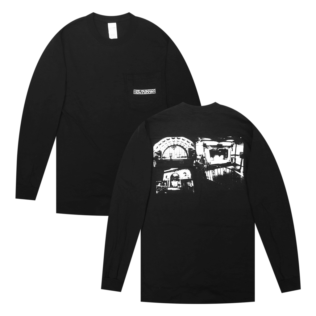 Bowery Black Pocket Long Sleeve