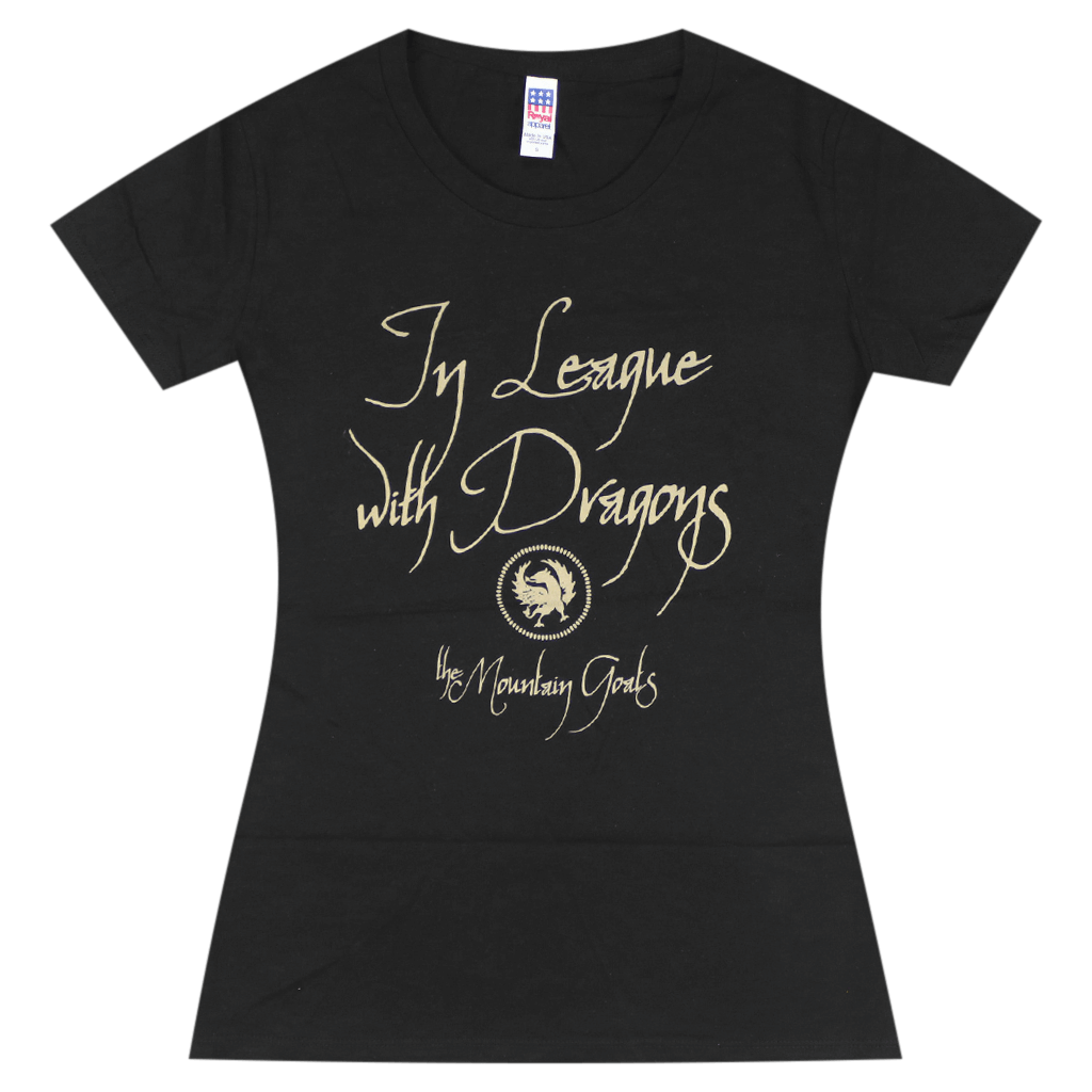 In League with Dragons Black T-Shirt