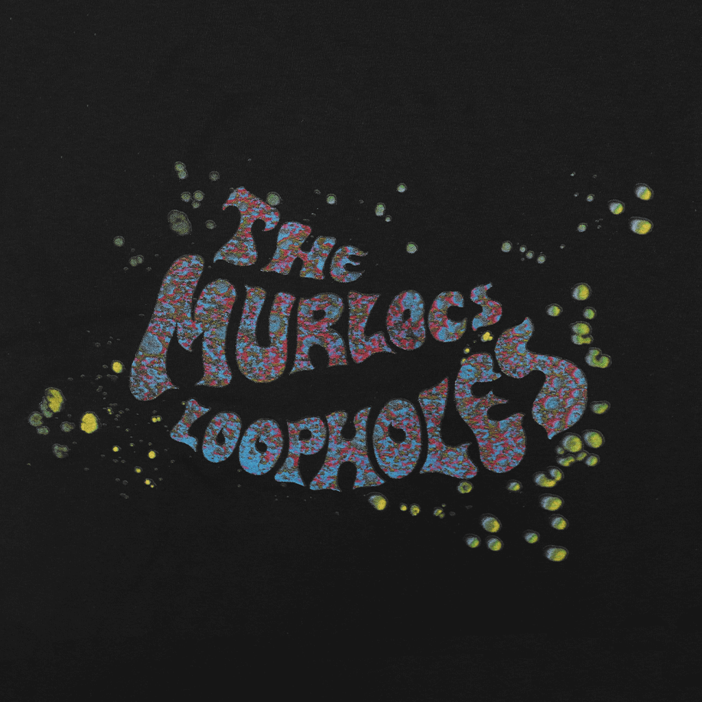 Loopholes Black T-Shirt