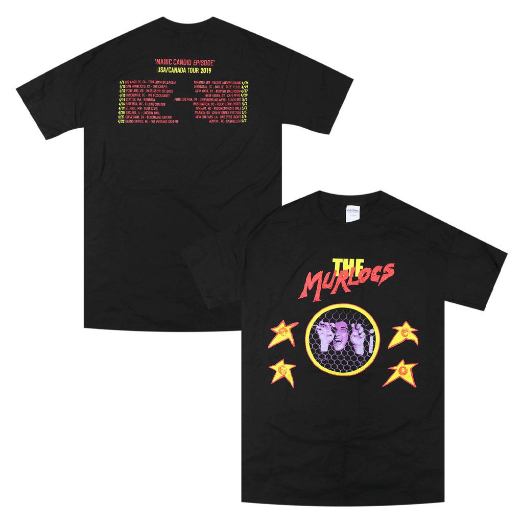 Manic Candid Episode USA/Canada 2019 Tour T-Shirt