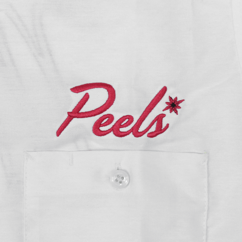 Peels White Button Down Shirt