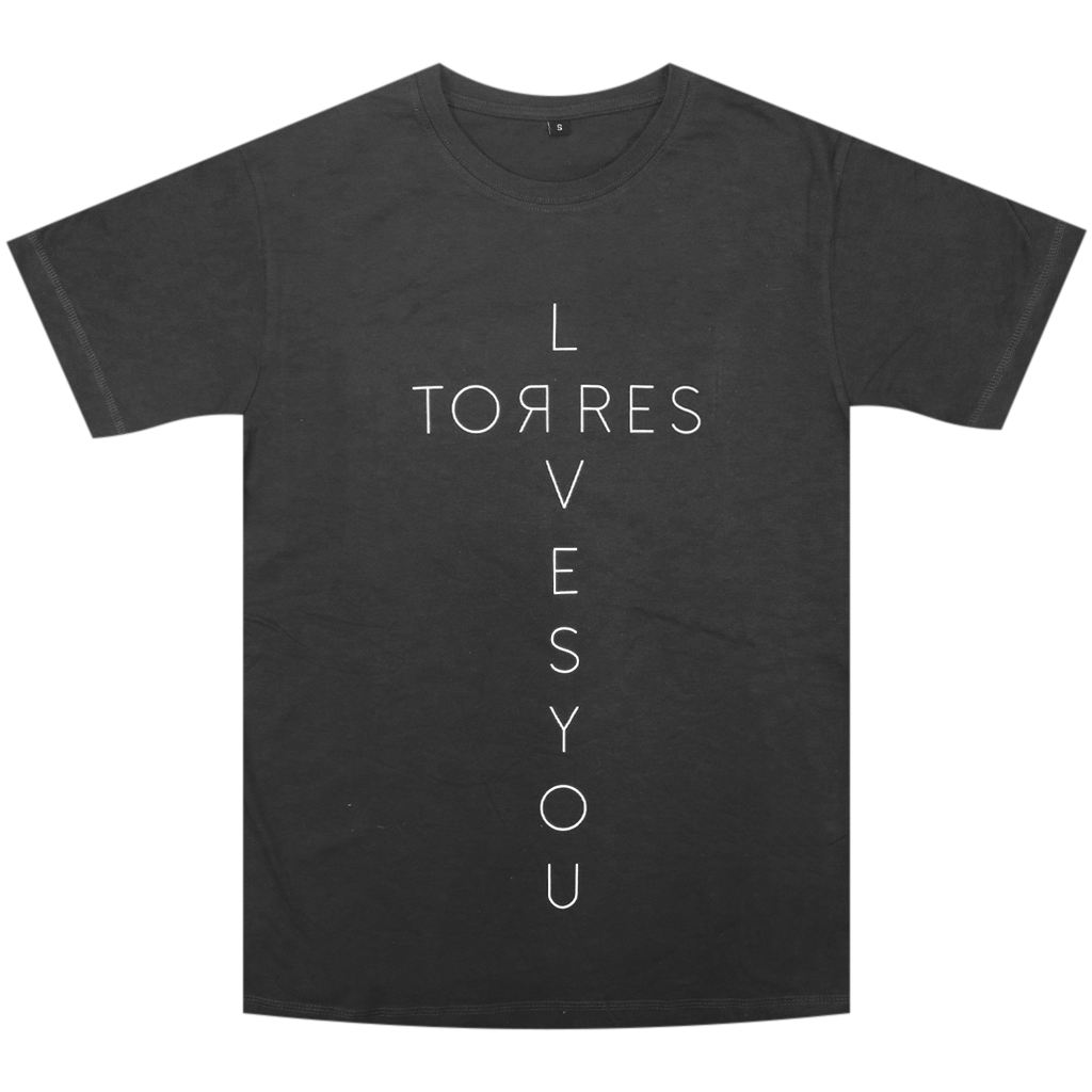 Torres Loves You Dark Gray T-Shirt
