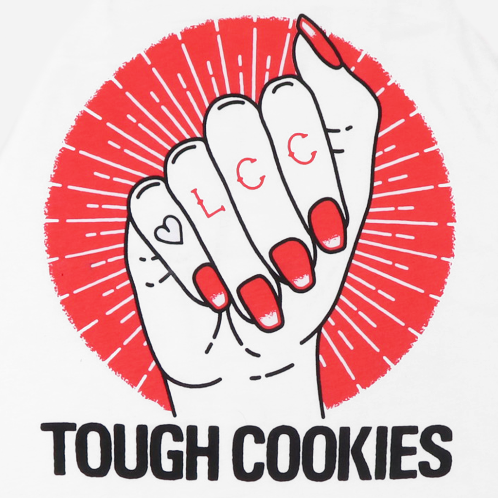 Tough Cookies 3/4 Sleeve Baseball T-Shirt