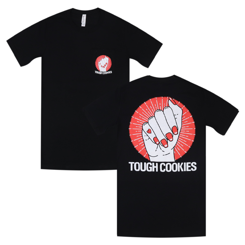 Tough Cookies Black Pocket T-Shirt