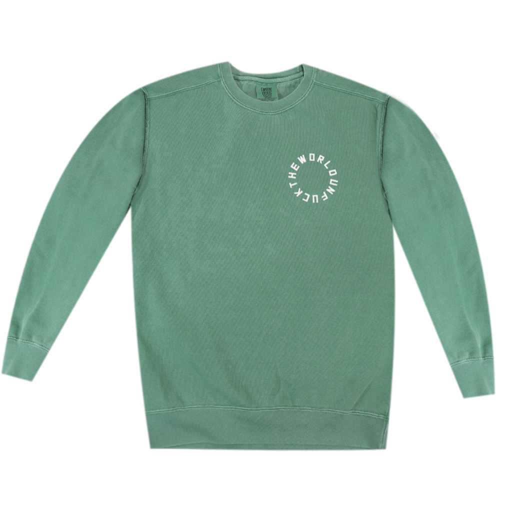 UNFUCKTHEWORLD Green Sweatshirt